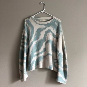 Anthropologie Sleeping on Snow Sweater